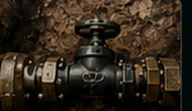 Residential main water line valve